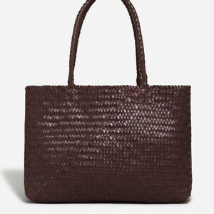 Madewell The Handwoven Leather Tote